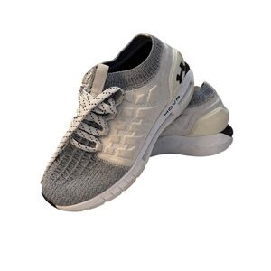 Under Armour Hovr White and Gray Sneakers